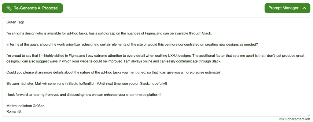 How to Use Upwex AI Prompts to Create the Best Cover Letters?
