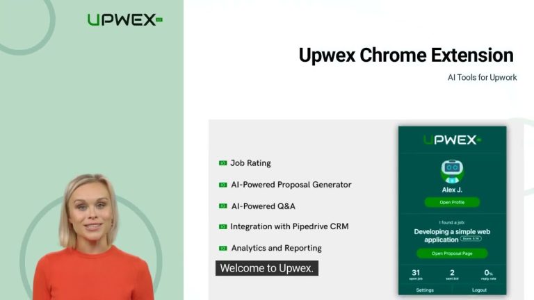 Upwex.io - AI Tools for Upwork