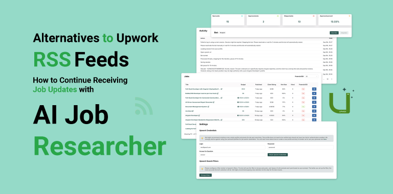 Alternatives to Upwork RSS Feeds: How to Continue Receiving Job Updates